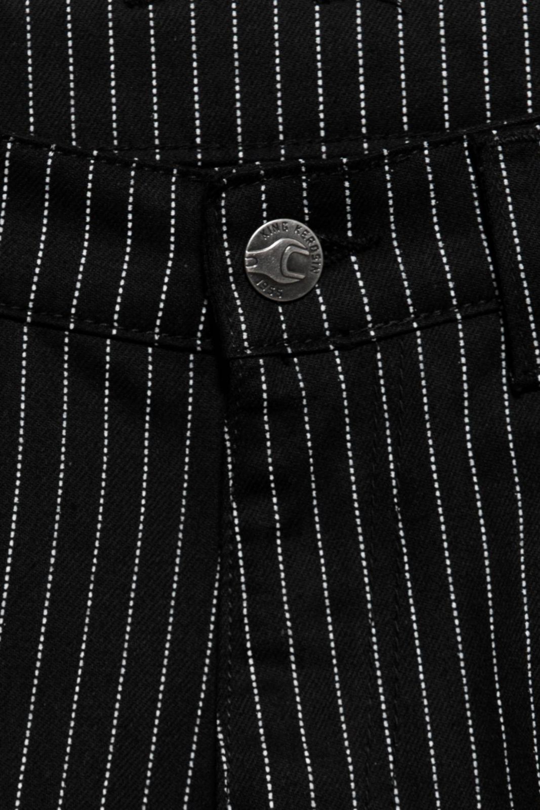 Pinstripe Worker Trousers