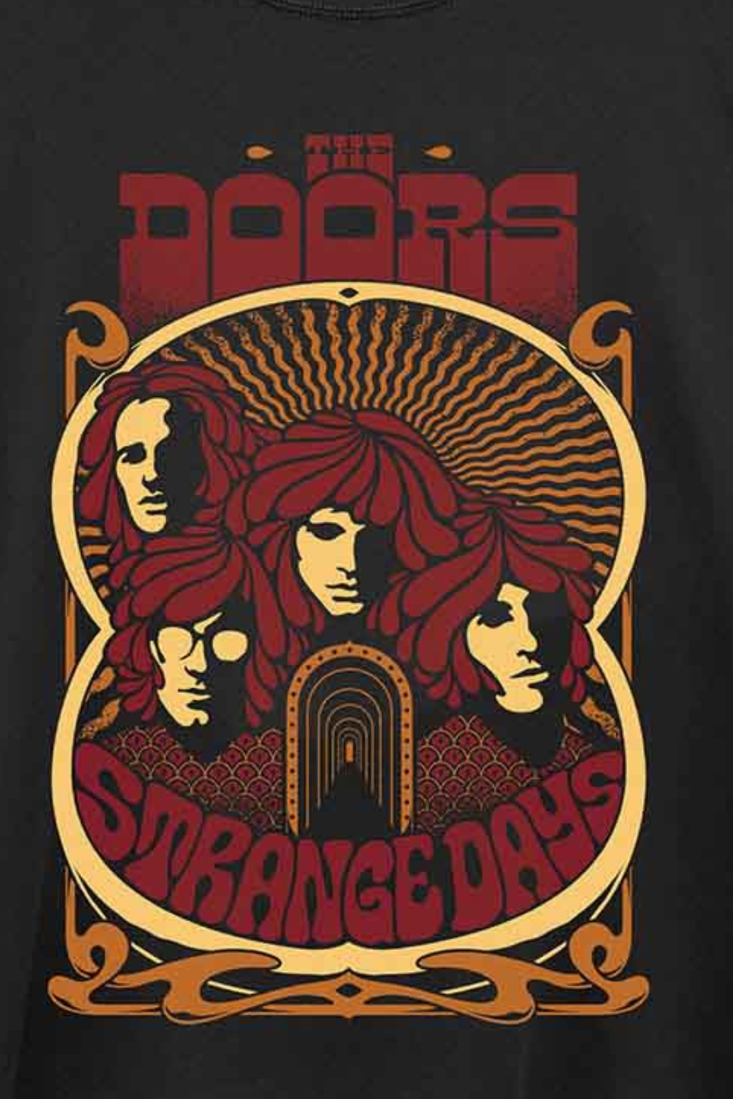 The Doors Shirt Strange Days Vintage Poster