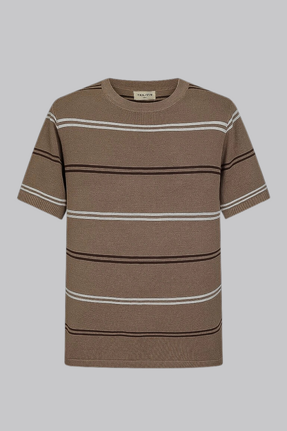 Knitted Striped Shirt