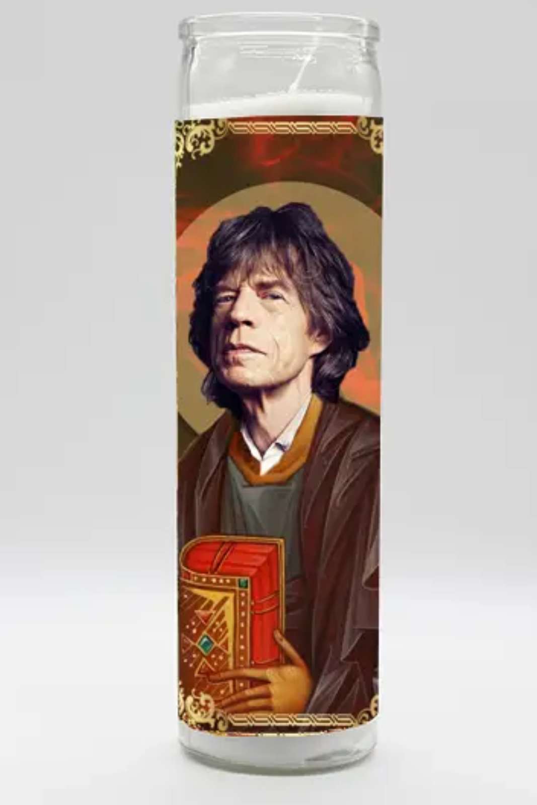 Saint Mick Jagger Prayer Candle