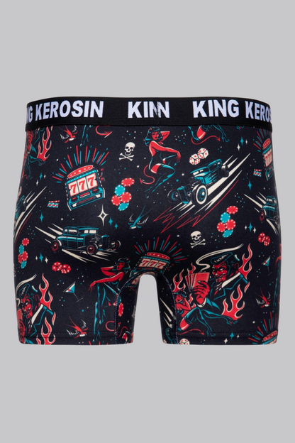 Rockabilly Devil Boxershorts Black