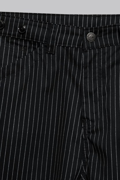 Pinstripe Worker Trousers