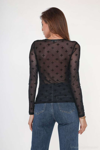 Cross Mesh Top