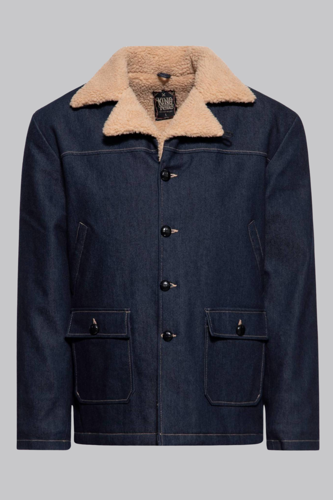 Denim Sherpa Winter Jacket