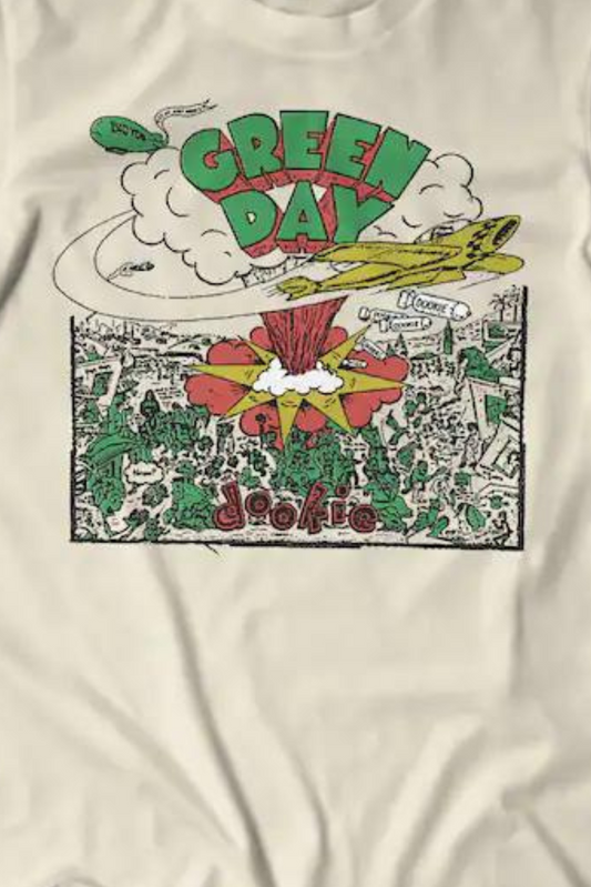 Green Day Dookie Doodle T-Shirt