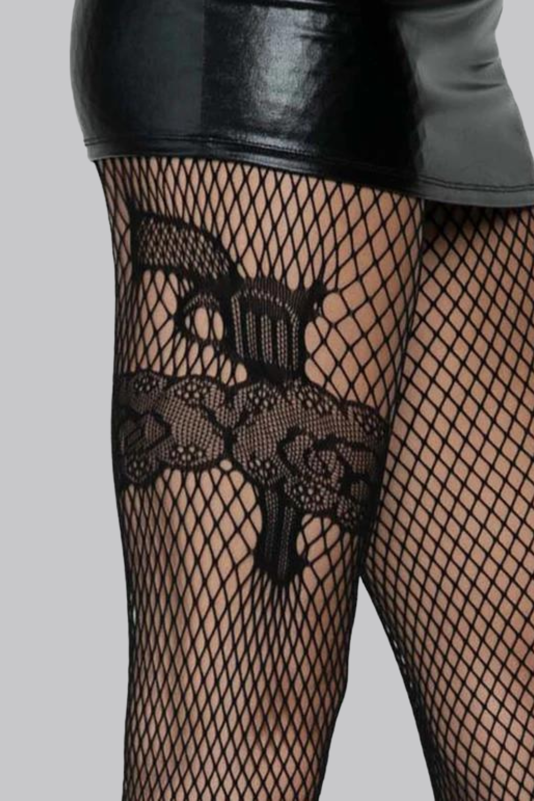 Gunslinger Garter Fishnets