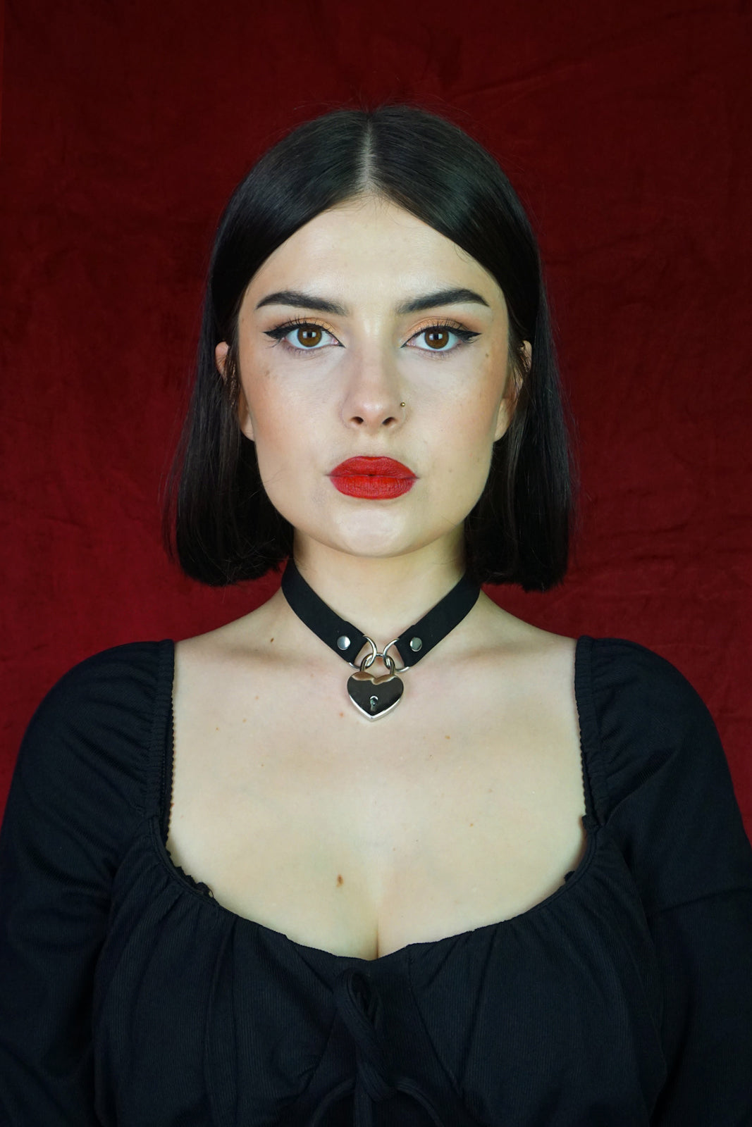 Heart Choker Necklace