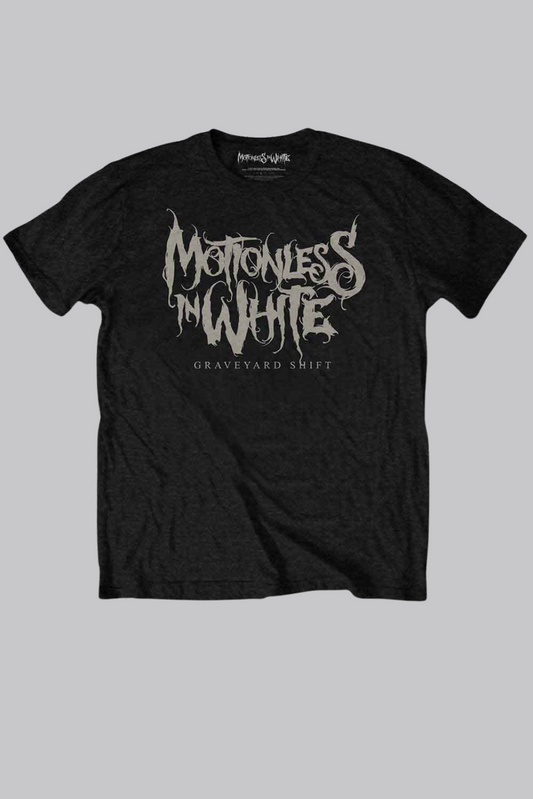Motionless in White Graveyard Shift Logo Shirt