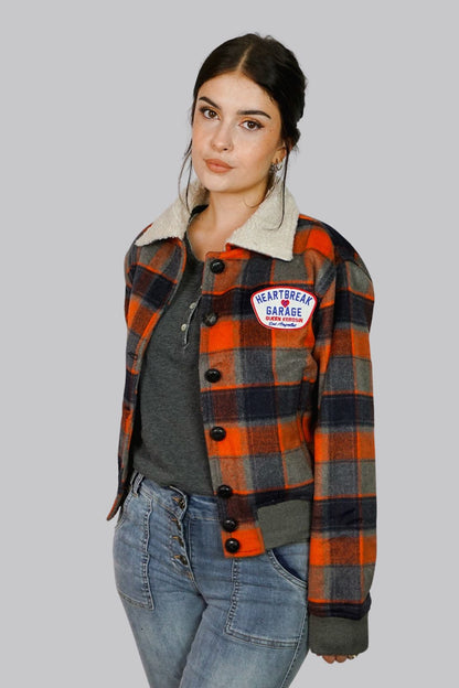 Heartbreak Garage Checked Jacket