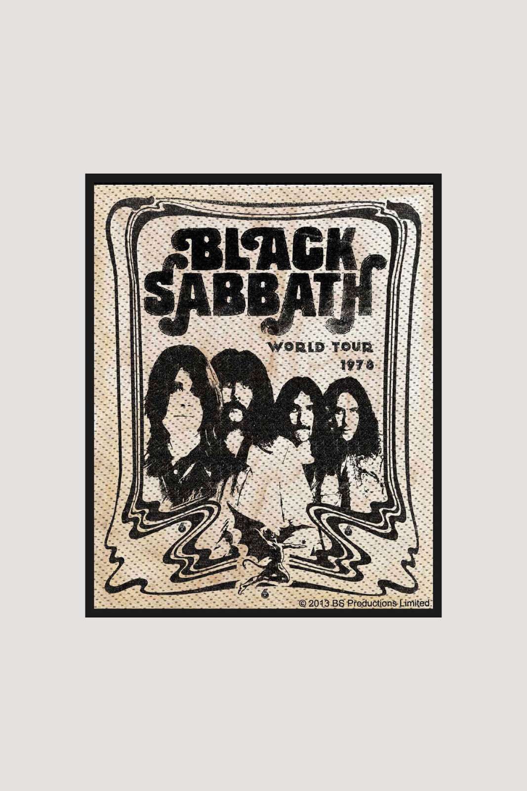 Black Sabbath Band Patch