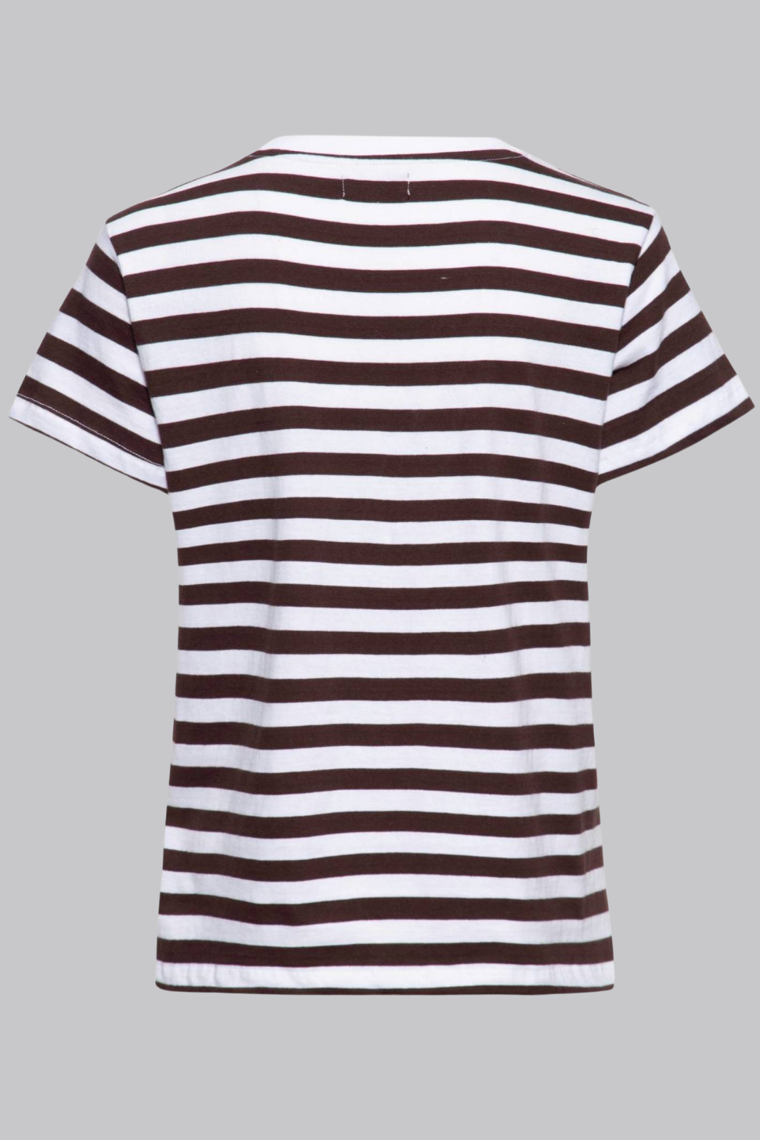 Striped Shirt Speed Queens - Brown & White (Ladies Fit)