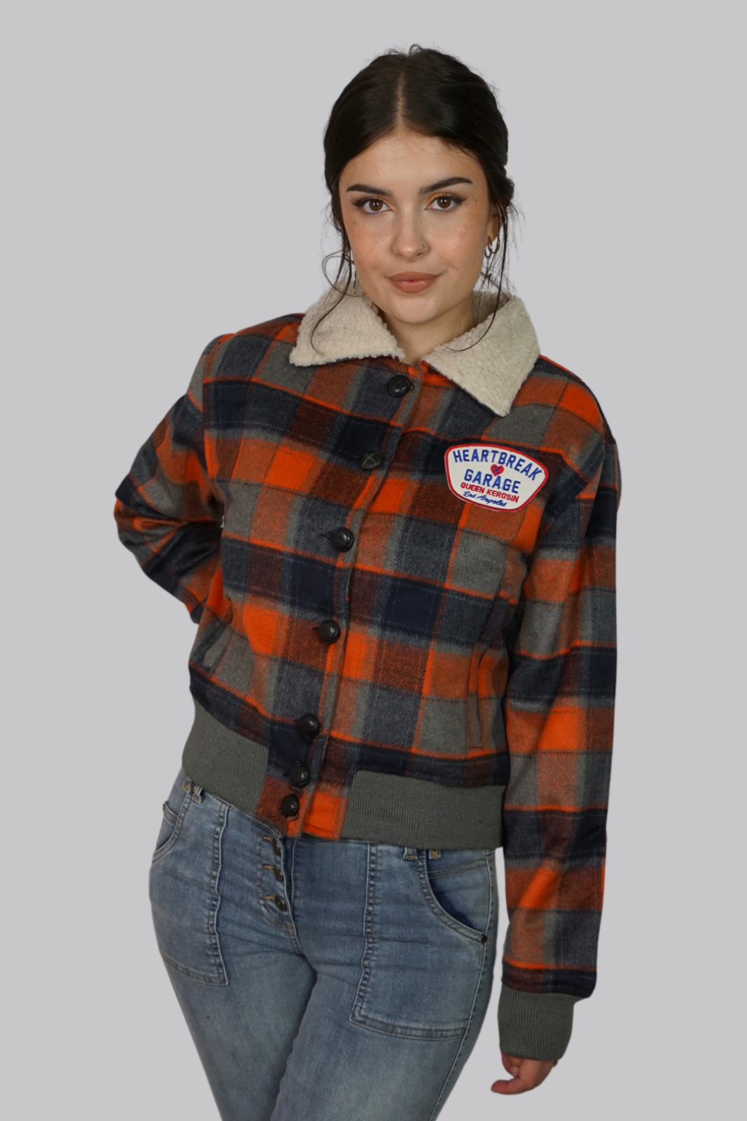 Heartbreak Garage Checked Jacket