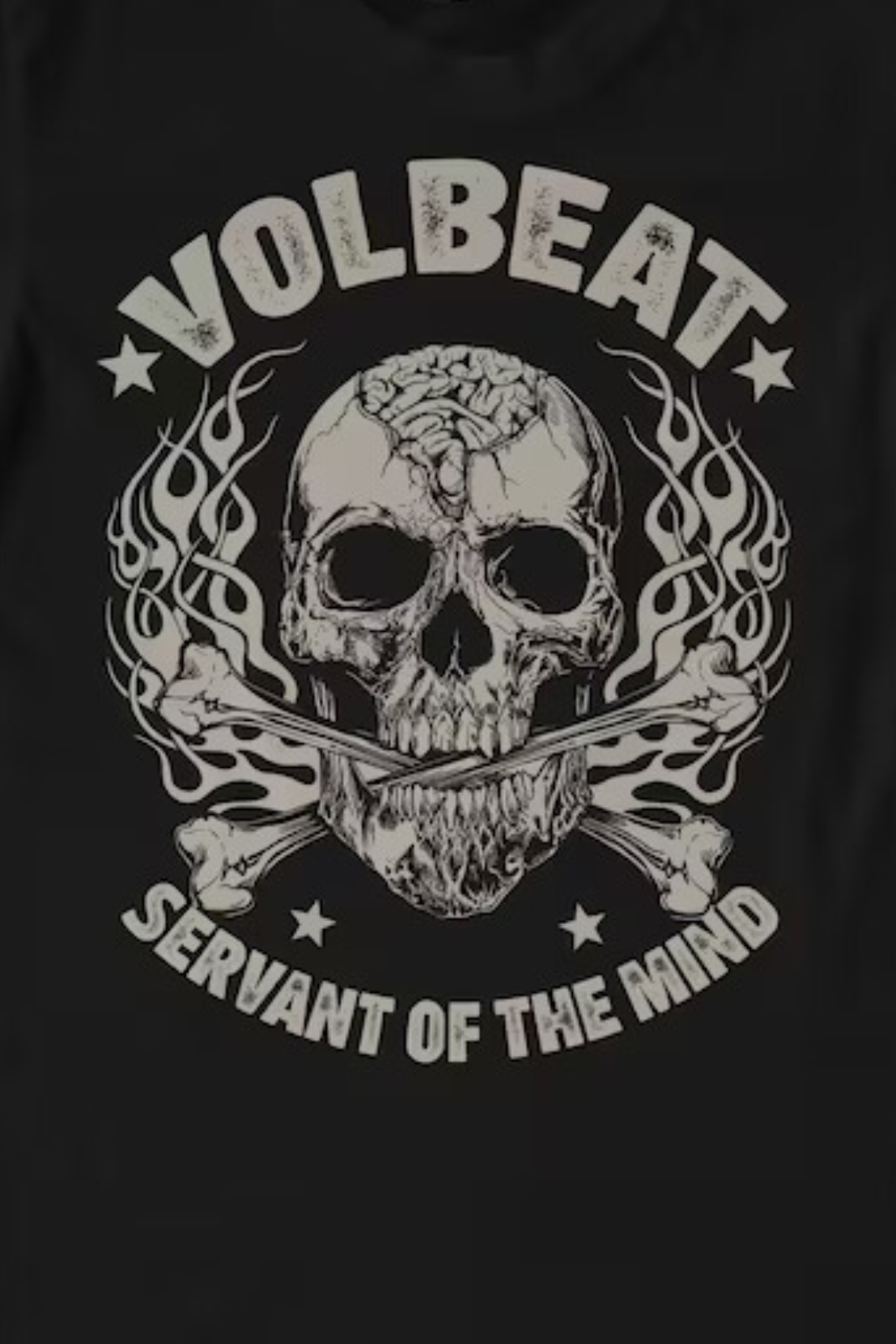 Volbeat Skull & Crossbones T-Shirt