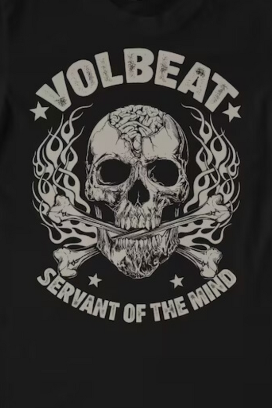 Volbeat Skull & Crossbones T-Shirt