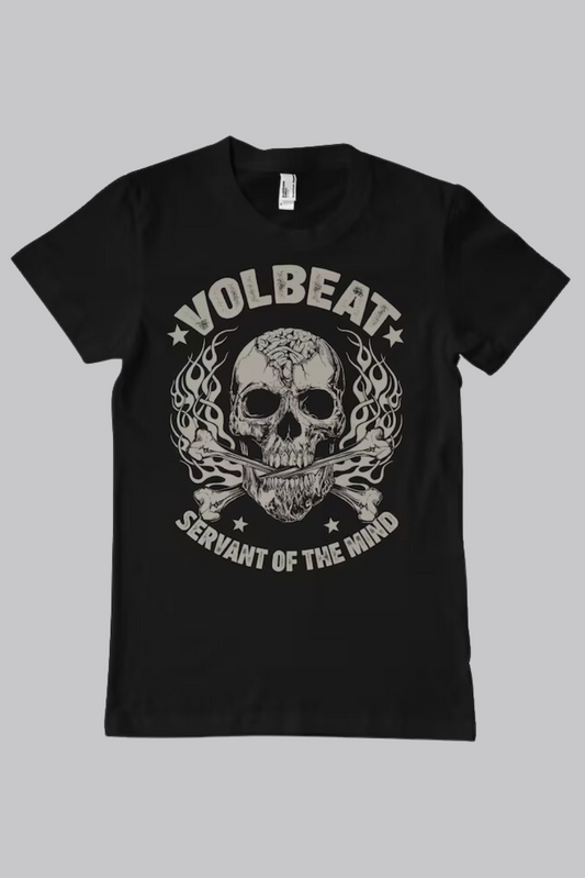 Volbeat Skull & Crossbones T-Shirt