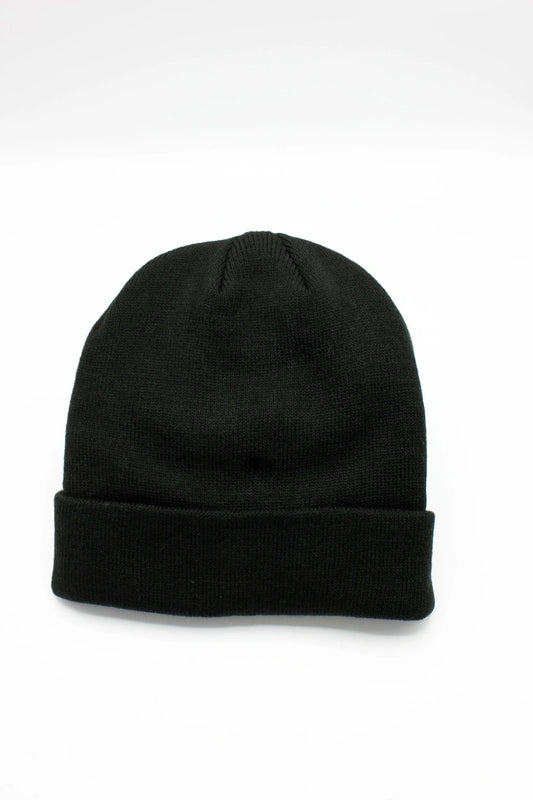 Classic Black Beanie