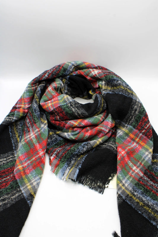 Colorful Checked Scarf