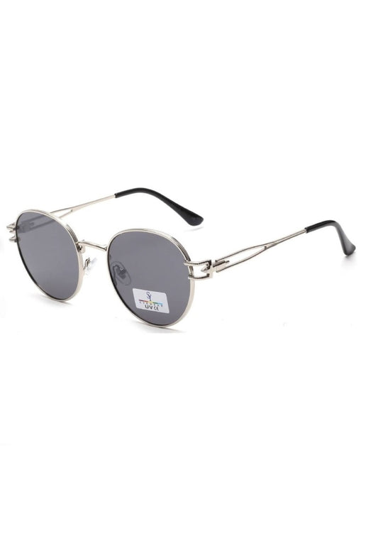 The Gatsby Sunglasses Silver & Black
